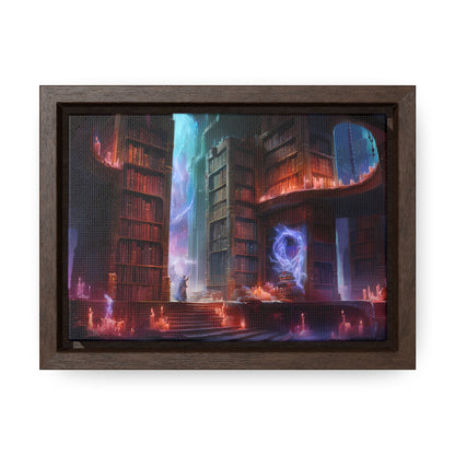 The Arcane Library of Eternal Wisdom - Gallery Canvas Wraps, Horizontal Frame