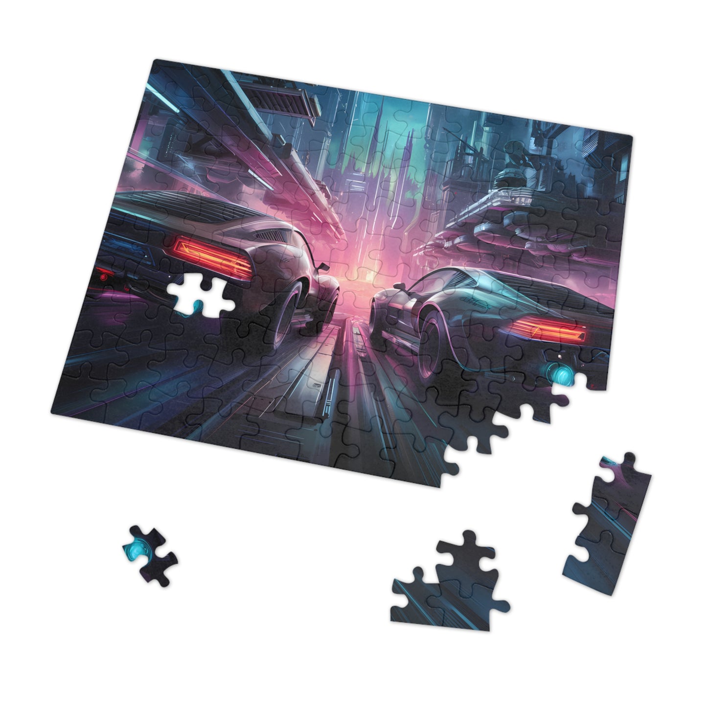 Neon Velocity - Jigsaw Puzzle (30, 110, 252, 500,1000-Piece)