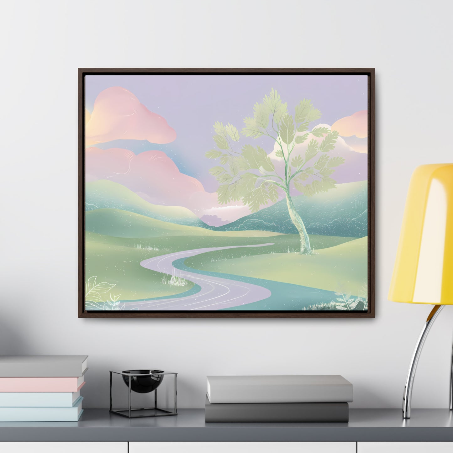 Whispers of Dawn - Gallery Canvas Wraps, Horizontal Frame
