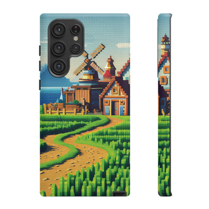 Pixel farming Village - Smartphone Tough Cases