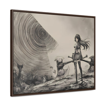 Echoes of the Abyss - Gallery Canvas Wraps, Horizontal Frame