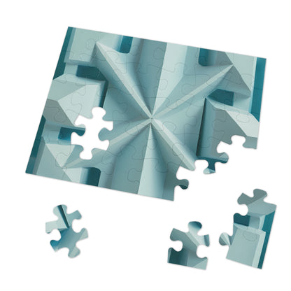 Geometric Frost - Jigsaw Puzzle (30, 110, 252, 500,1000-Piece)