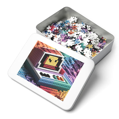 Pixelated Retro Vibes - Jigsaw Puzzle (30, 110, 252, 500,1000-Piece)