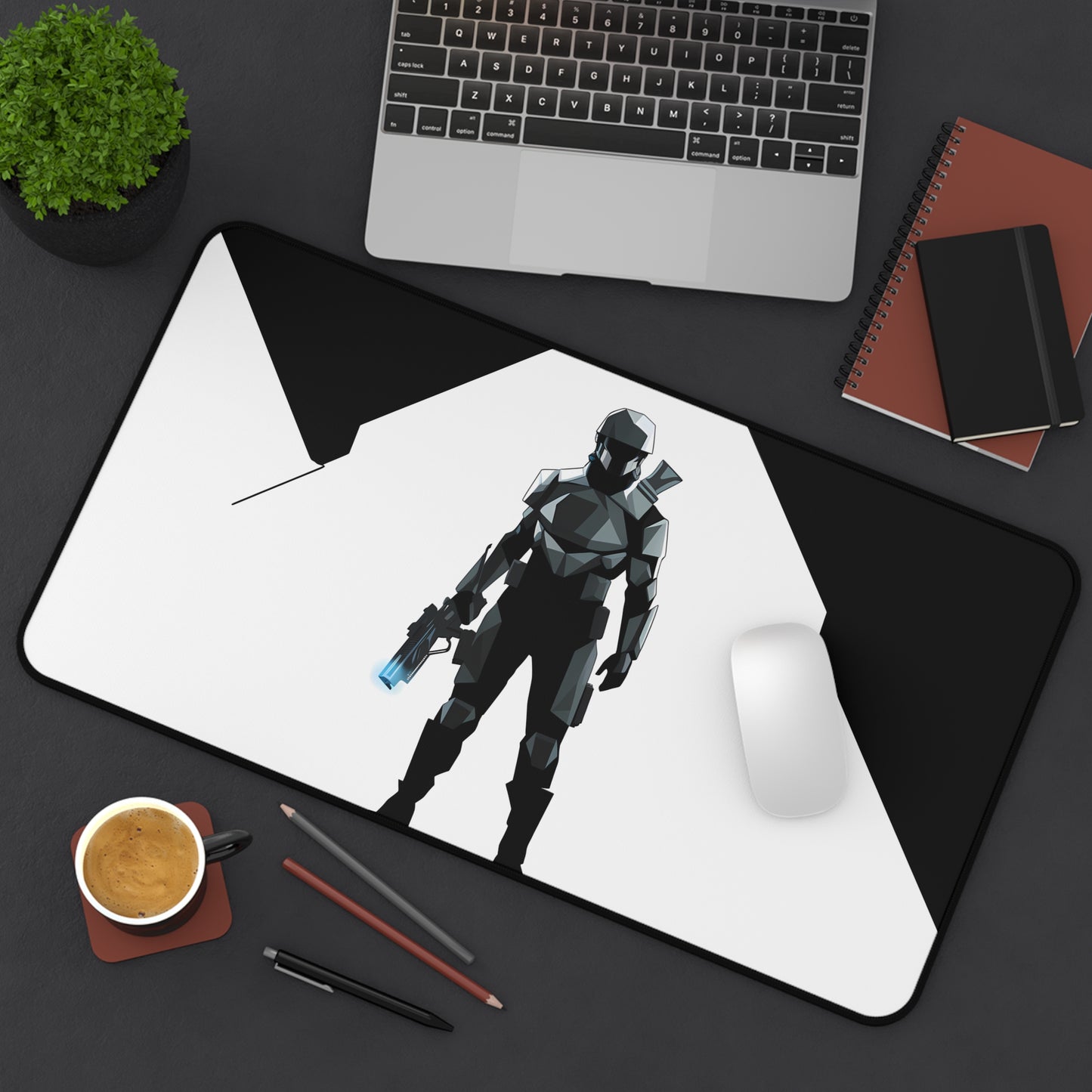Shadow Sentinel - Desk Mat