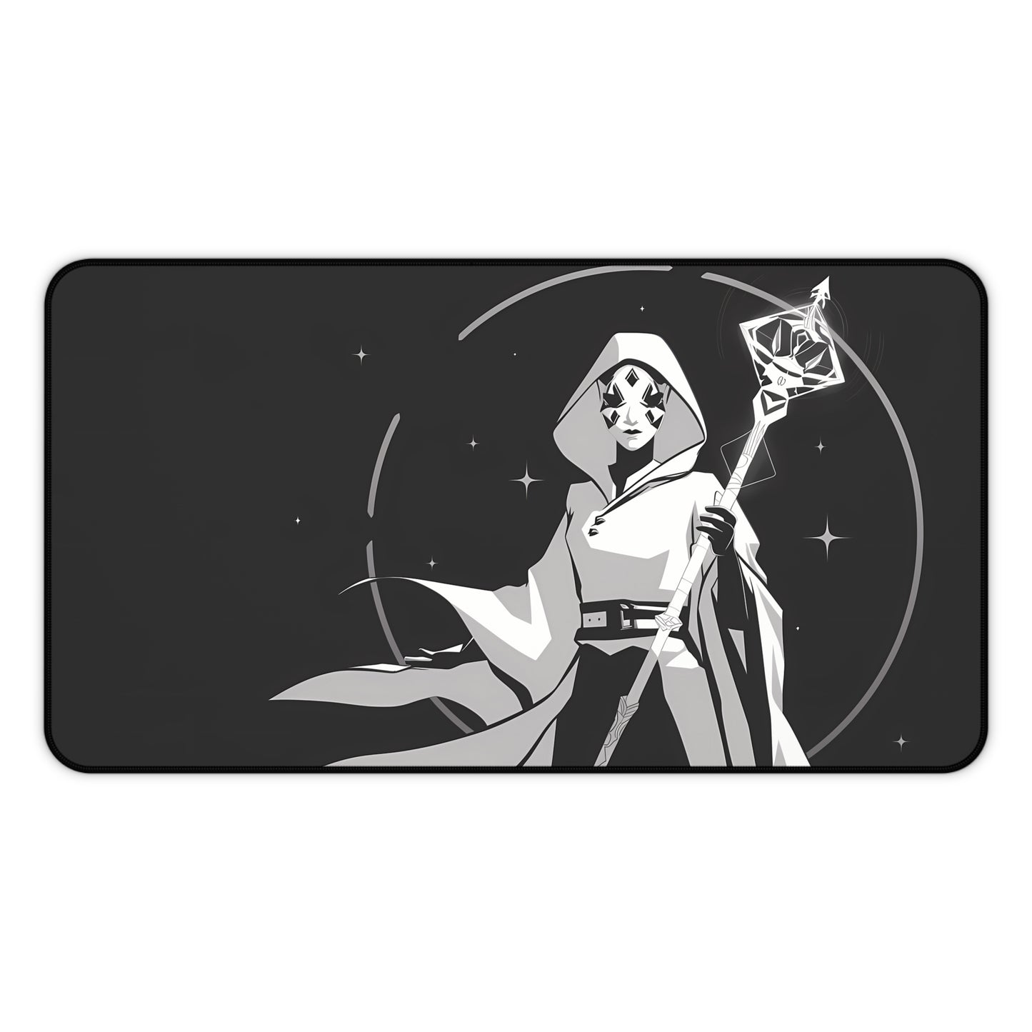 Geometric Light Mage - Desk Mat