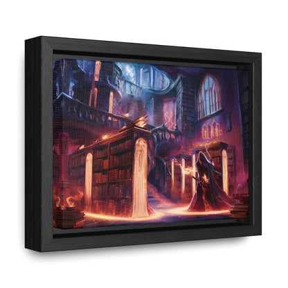 The Arcane Library of Eternal Knowledge - Gallery Canvas Wraps, Horizontal Frame
