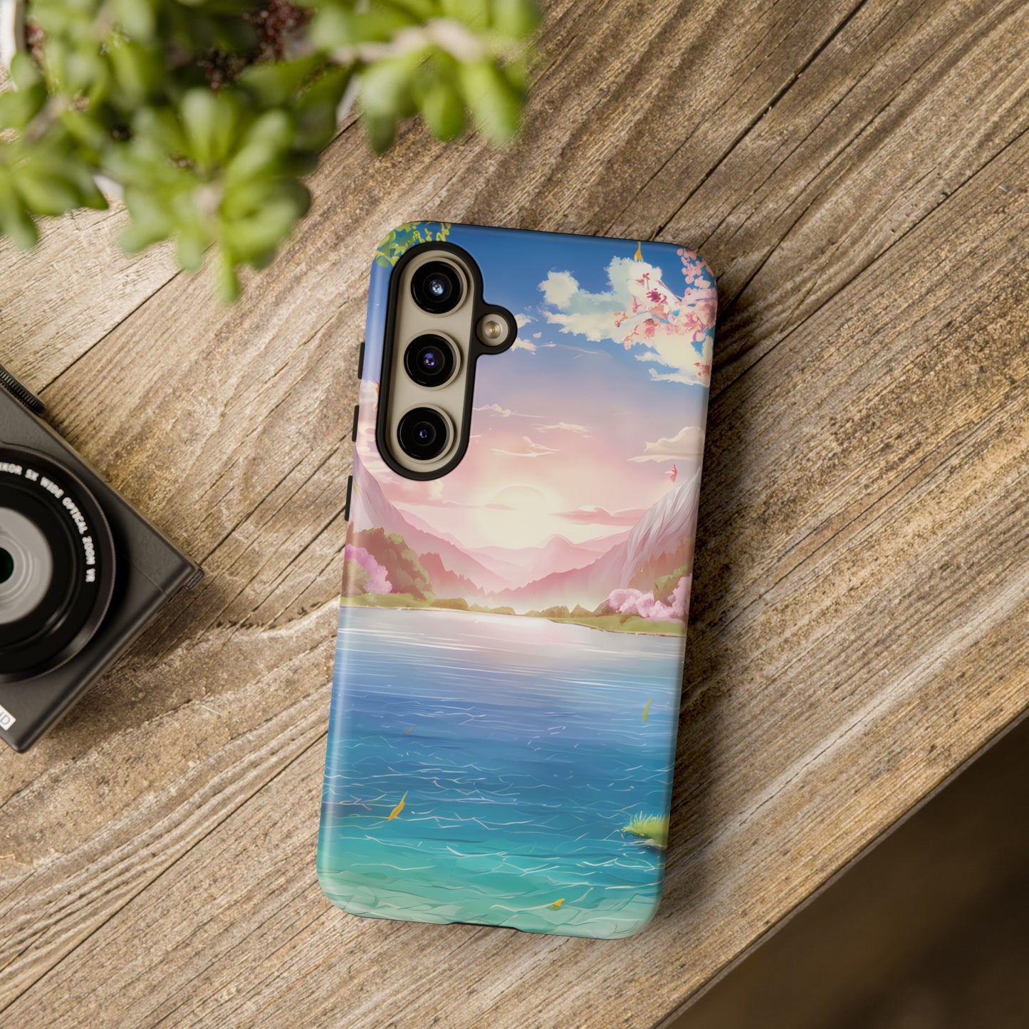 Serene Lake and Mountains - Smartphone Tough Cases