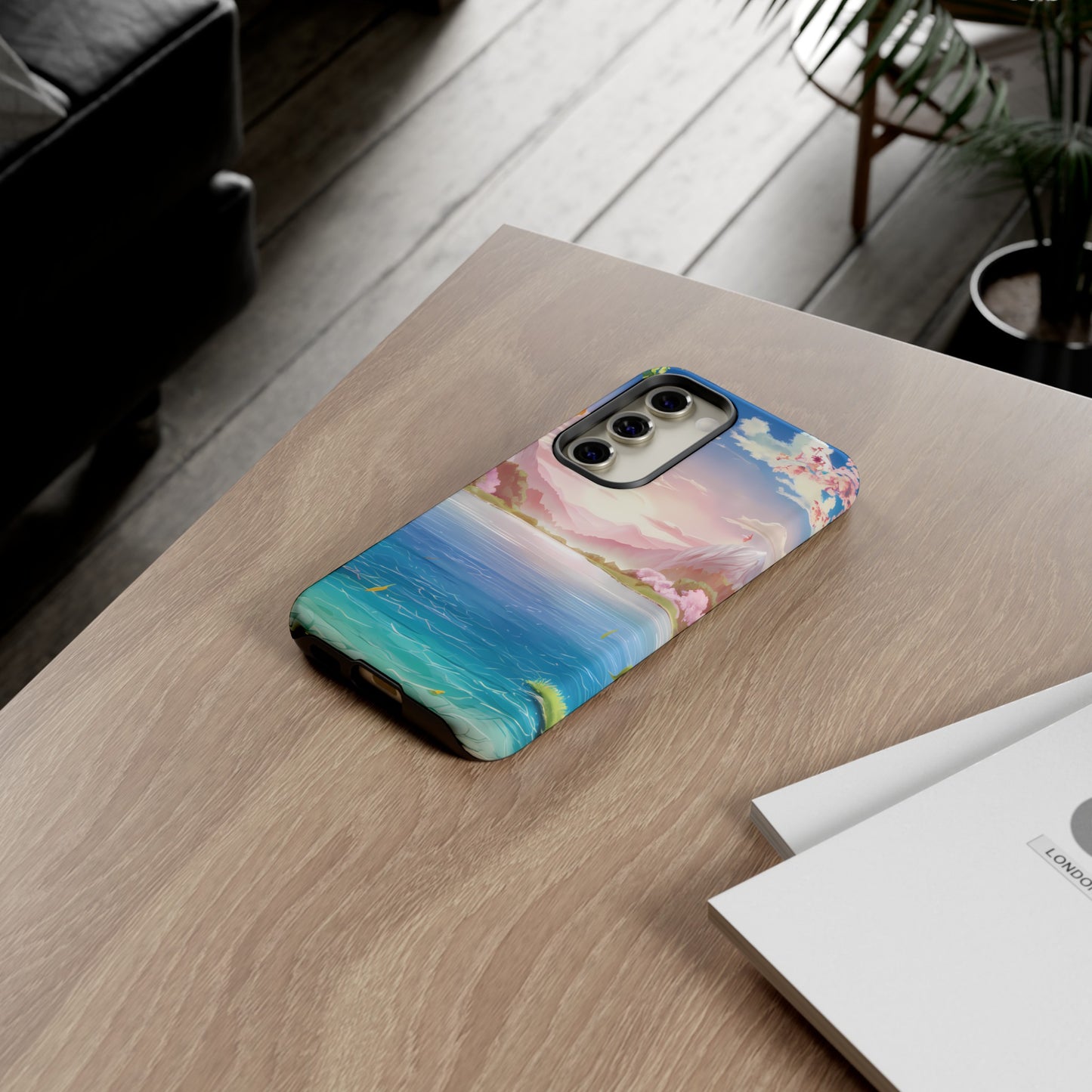 Serene Lake and Mountains - Smartphone Tough Cases