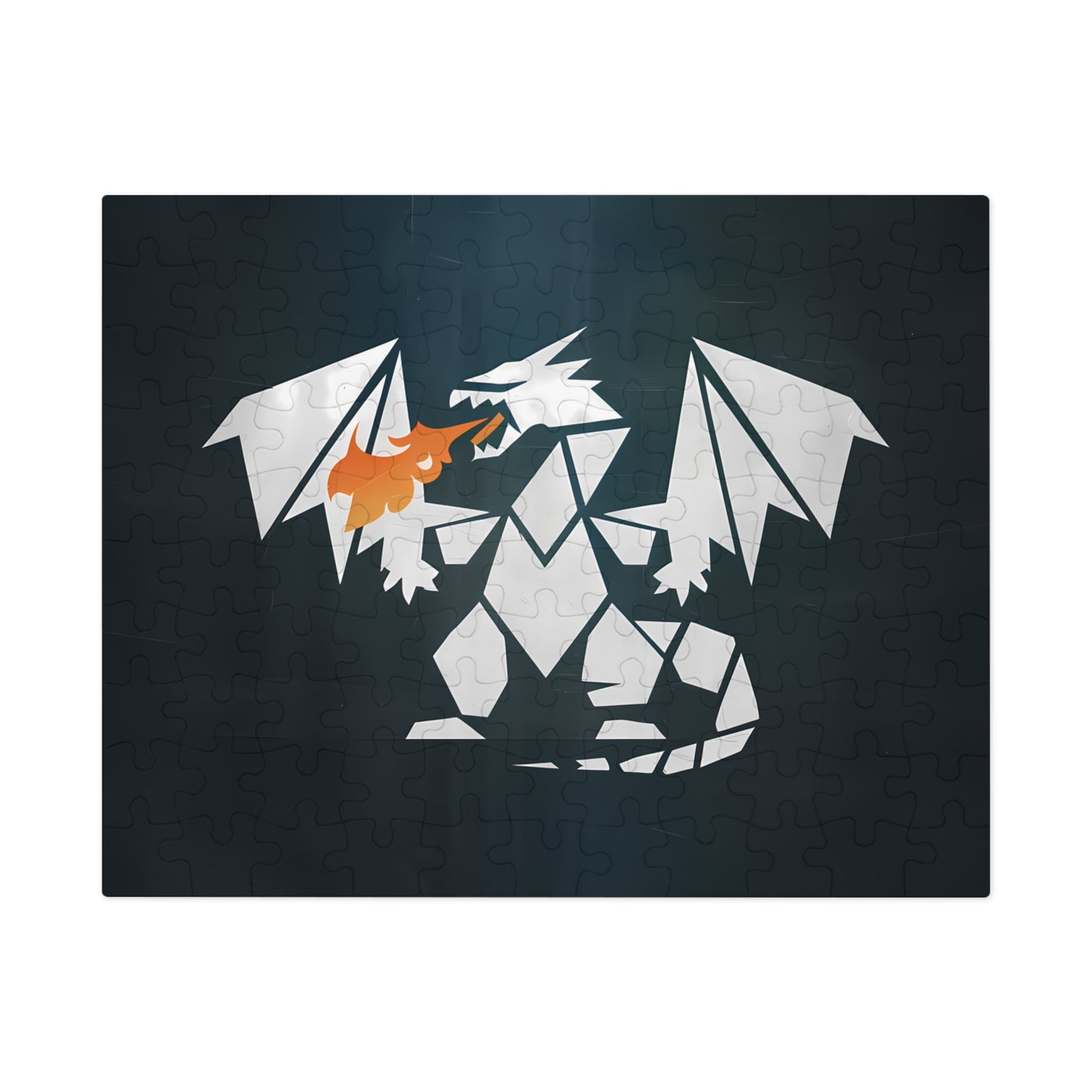 Origami Fire Dragon - Jigsaw Puzzle (30, 110, 252, 500,1000-Piece)
