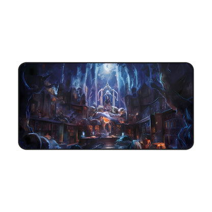 Sanctuary of the Eternal Library - Desk Mat
