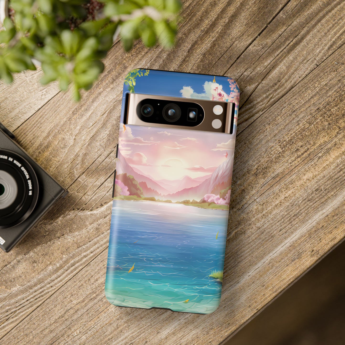 Serene Lake and Mountains - Smartphone Tough Cases