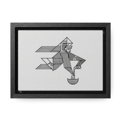 "The Water Bearer" - Gallery Canvas Wraps, Horizontal Frame