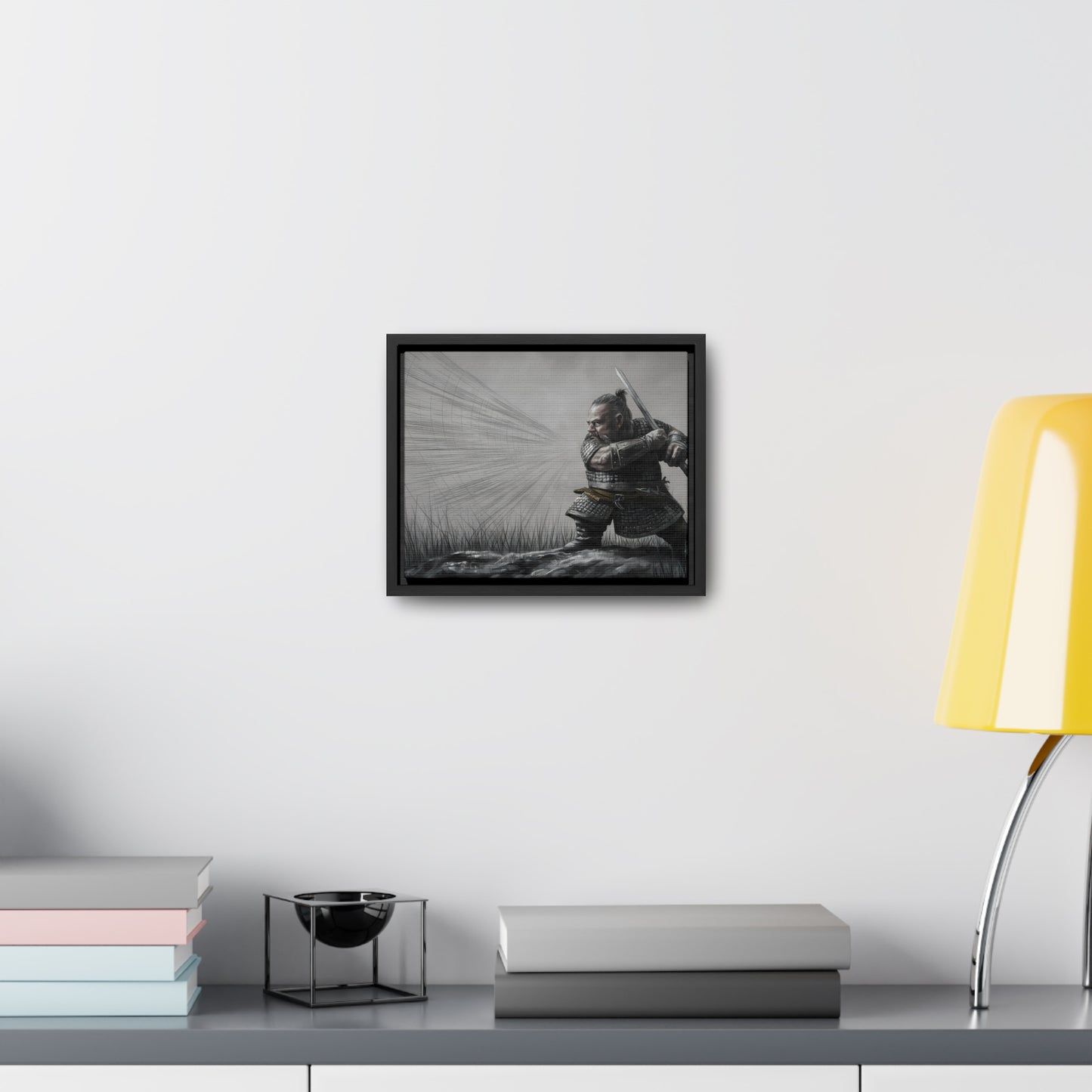 Defender of the Grey Plains - Gallery Canvas Wraps, Horizontal Frame