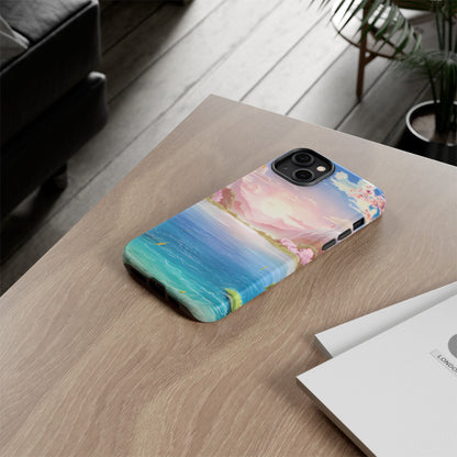 Serene Lake and Mountains - Smartphone Tough Cases