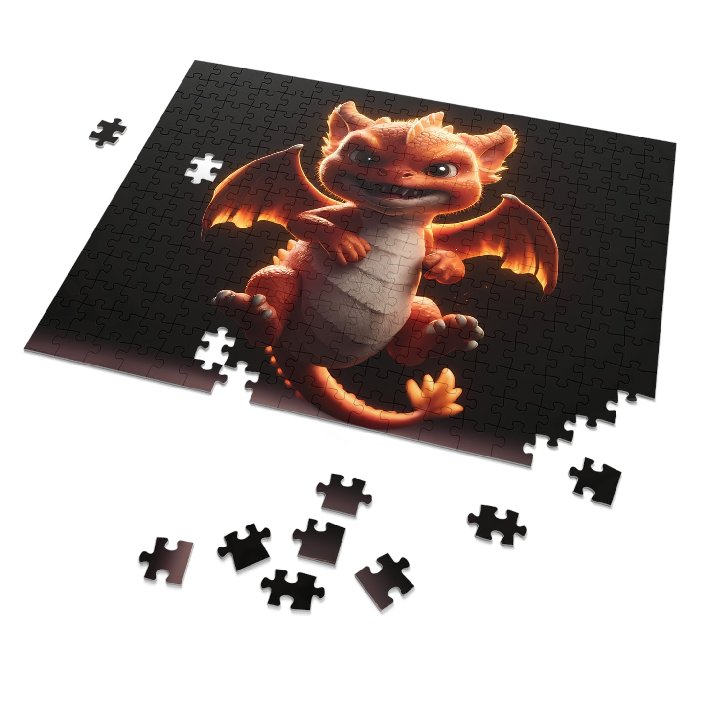 "Fierce Little Flame" - Jigsaw Puzzle (30, 110, 252, 500,1000-Piece)