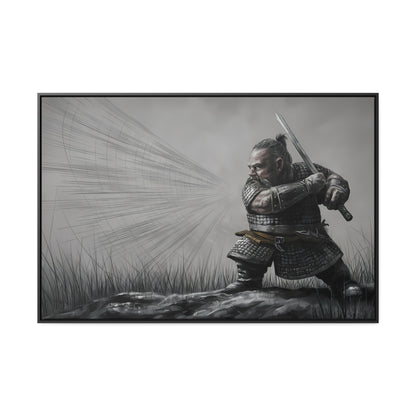 Defender of the Grey Plains - Gallery Canvas Wraps, Horizontal Frame