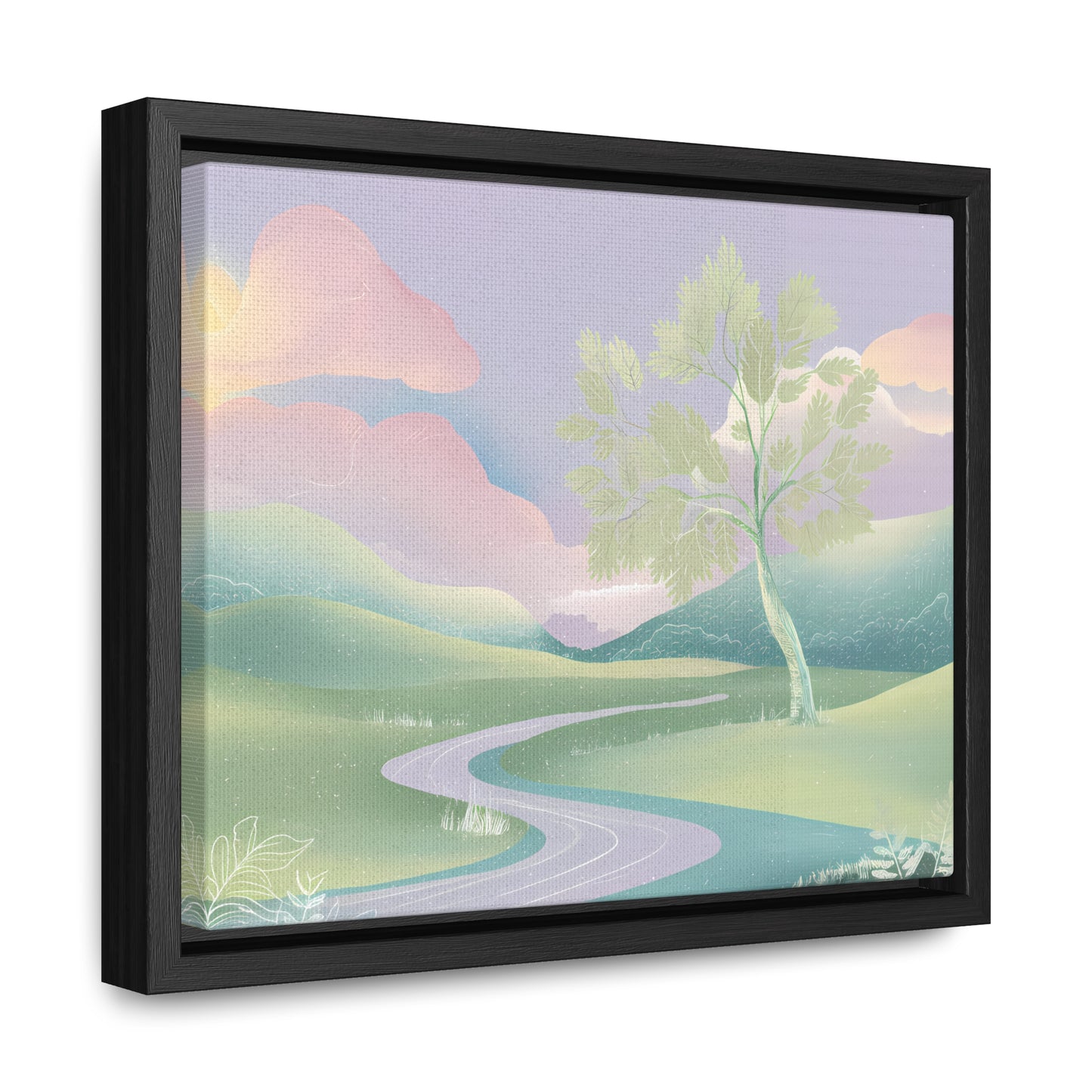 Whispers of Dawn - Gallery Canvas Wraps, Horizontal Frame