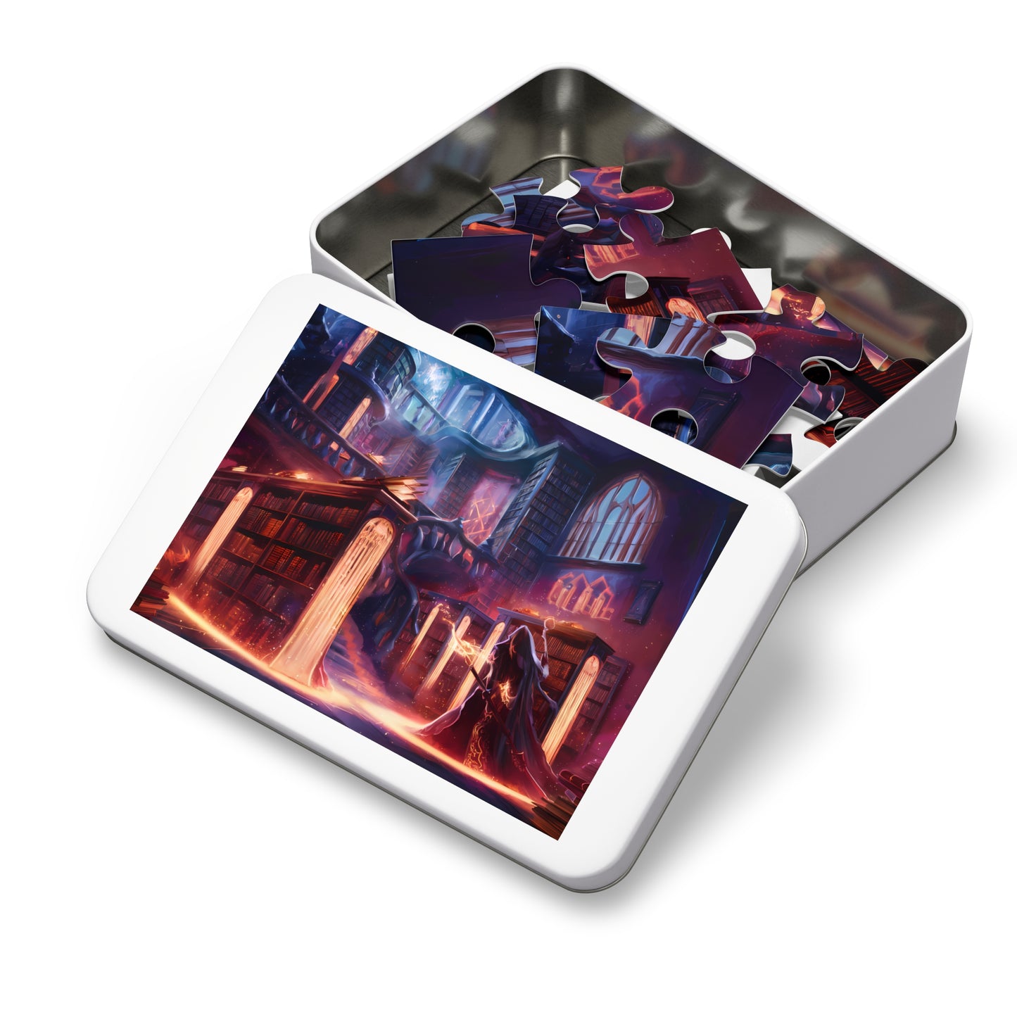 Arcane Library of the Eternal Flame - Jigsaw Puzzle (30, 110, 252, 500,1000-Piece)
