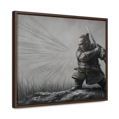 Defender of the Grey Plains - Gallery Canvas Wraps, Horizontal Frame