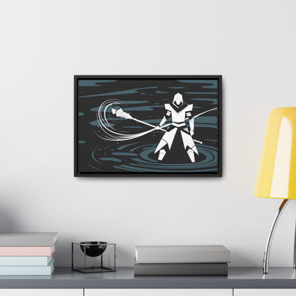 "Guardian of the Abyss" - Gallery Canvas Wraps, Horizontal Frame