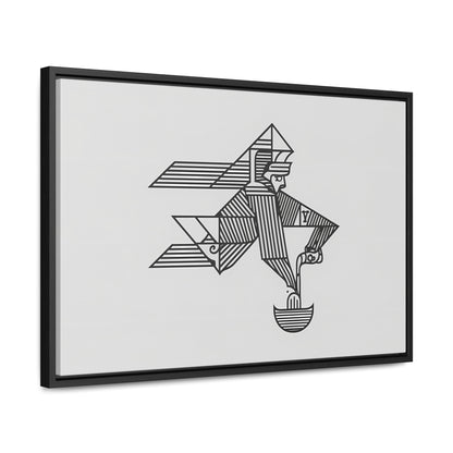 "The Water Bearer" - Gallery Canvas Wraps, Horizontal Frame