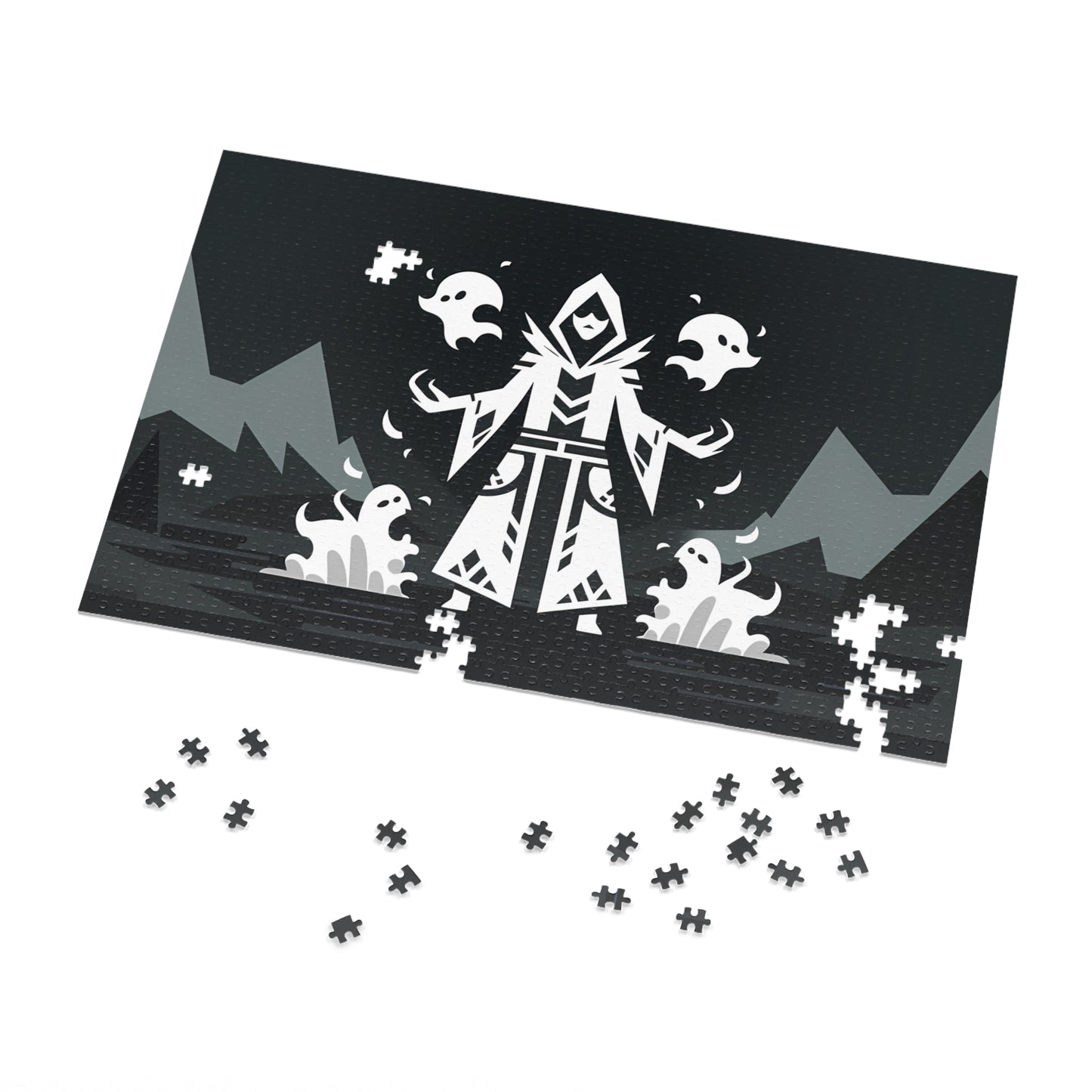 Necromancer's Summoning - Jigsaw Puzzle (30, 110, 252, 500,1000-Piece)