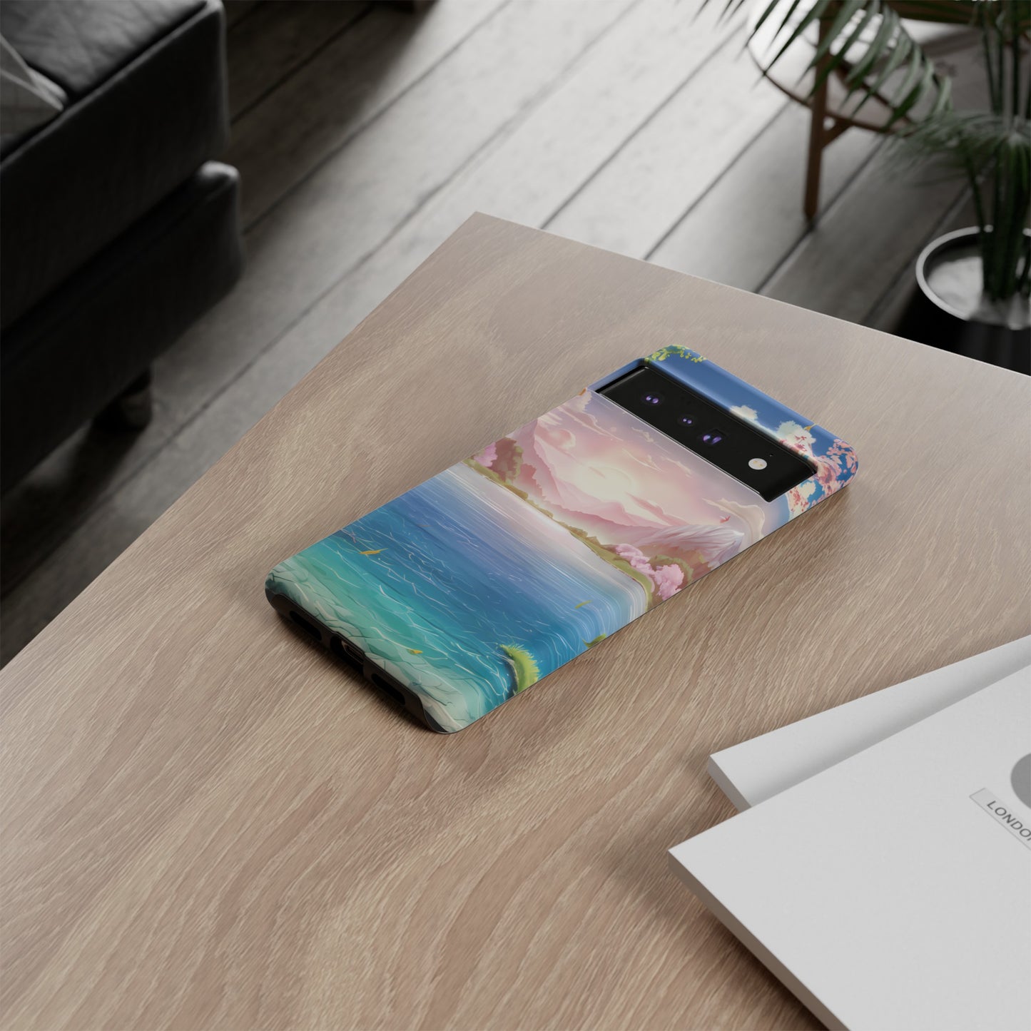Serene Lake and Mountains - Smartphone Tough Cases