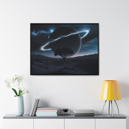 Eclipse of Eternity - Gallery Canvas Wraps, Horizontal Frame