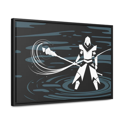 "Guardian of the Abyss" - Gallery Canvas Wraps, Horizontal Frame