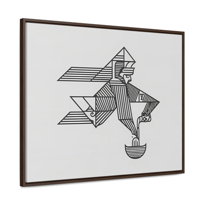 "The Water Bearer" - Gallery Canvas Wraps, Horizontal Frame