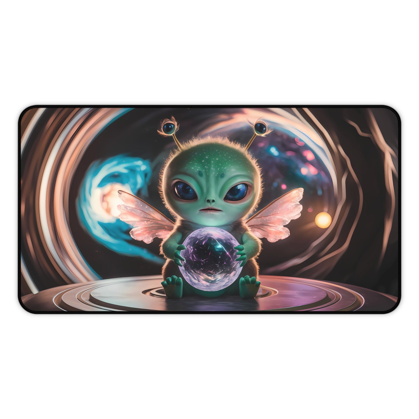 The Cosmic Guardian - Desk Mat