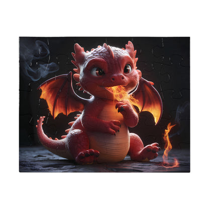 "Ember's First Flame" - Jigsaw Puzzle (30, 110, 252, 500,1000-Piece)