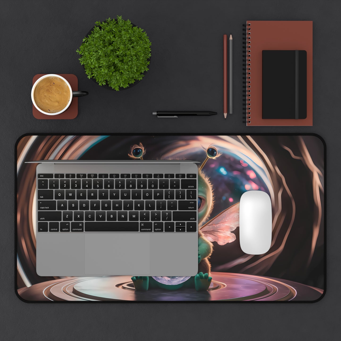 The Cosmic Guardian - Desk Mat