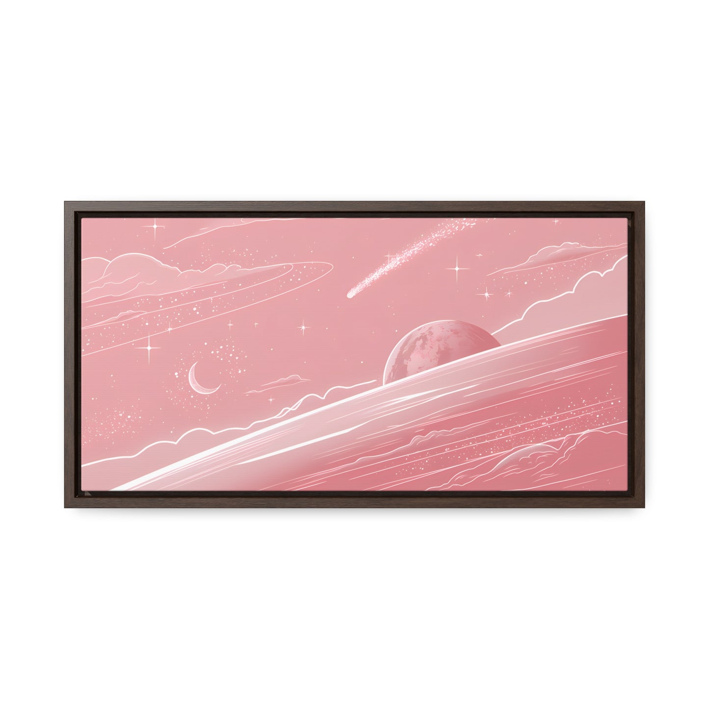 Celestial Dreamscape - Gallery Canvas Wraps, Horizontal Frame