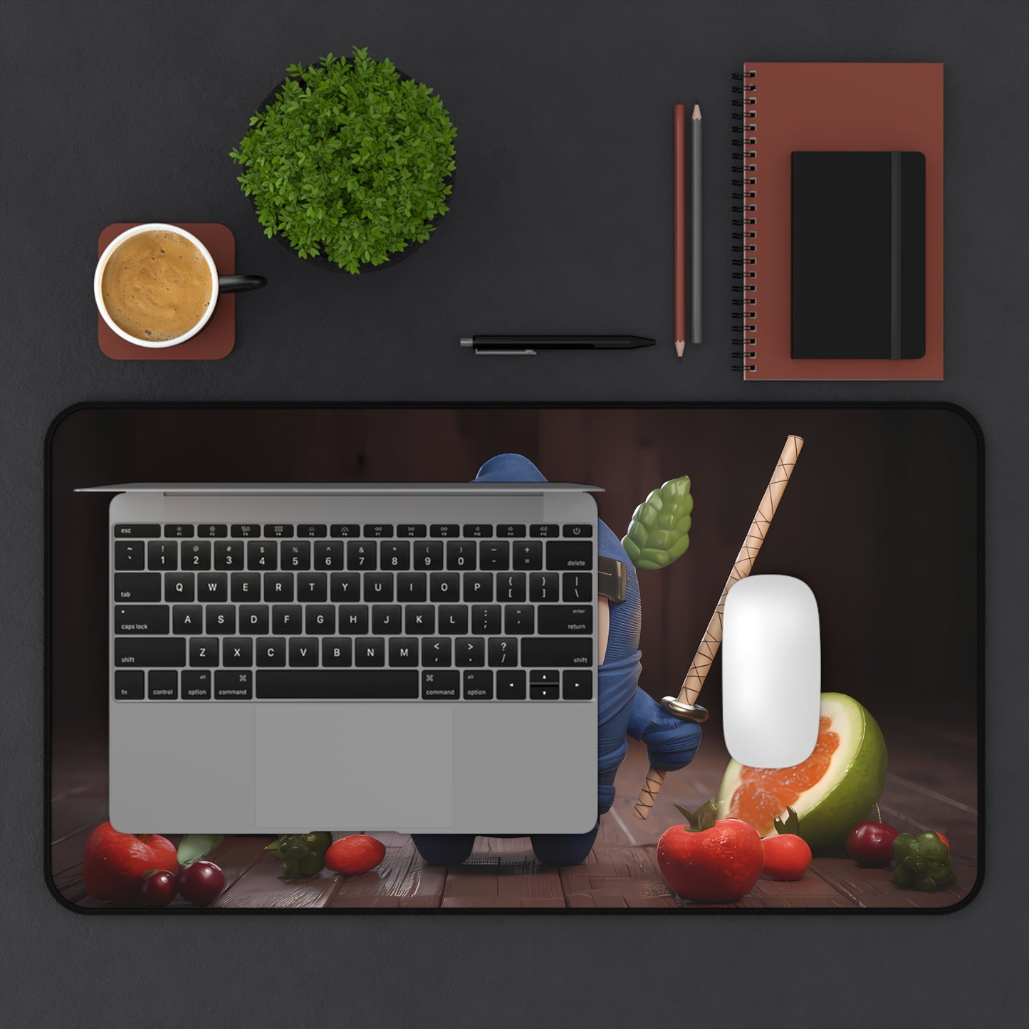 Fruit Ninja in Training - Desk Mat