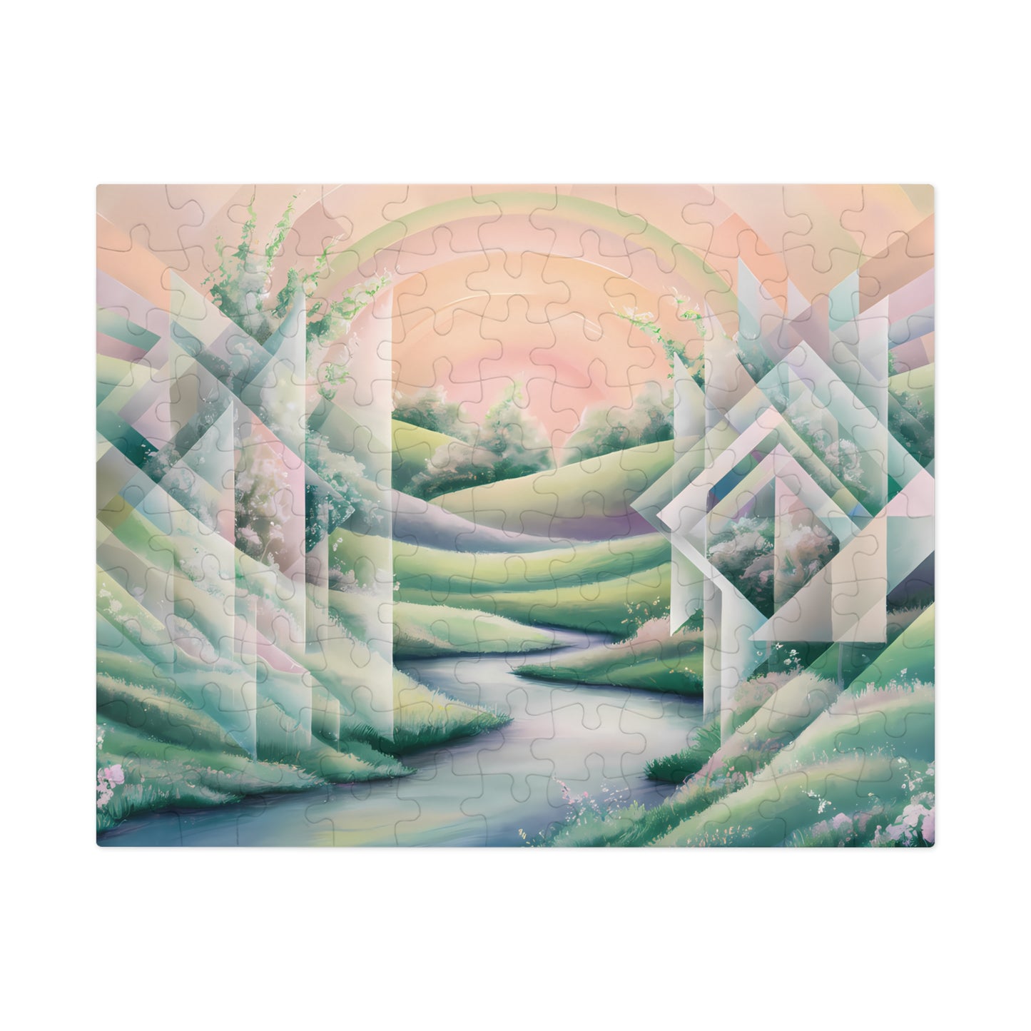 "Echoes of Serenity" - Jigsaw Puzzle (30, 110, 252, 500,1000-Piece)