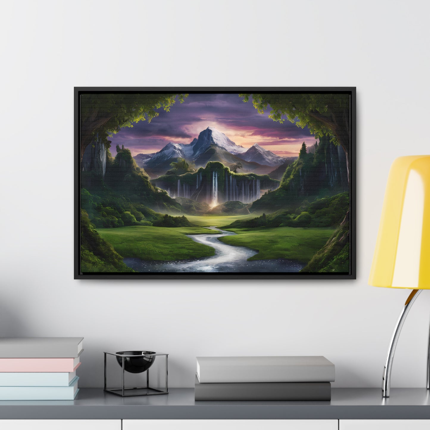 Loading Spinner in Progress - Gallery Canvas Wraps, Horizontal Frame