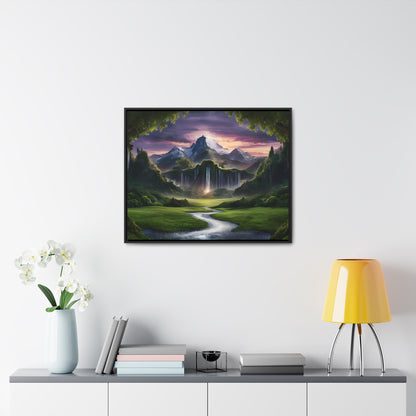Loading Spinner in Progress - Gallery Canvas Wraps, Horizontal Frame