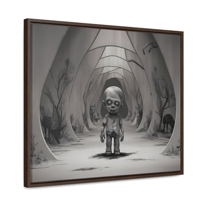 "Echoes of the Forgotten" - Gallery Canvas Wraps, Horizontal Frame