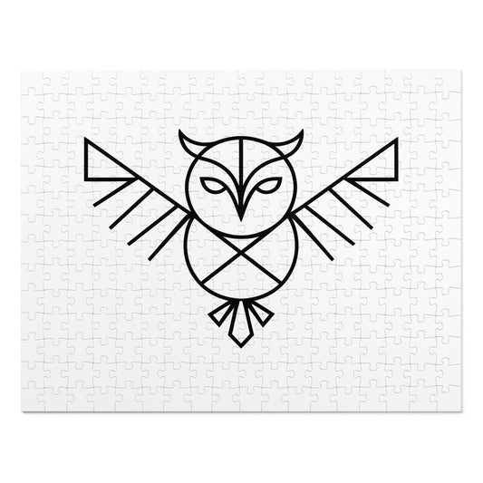 Geometric Owl - Jigsaw Puzzle (30, 110, 252, 500,1000-Piece)