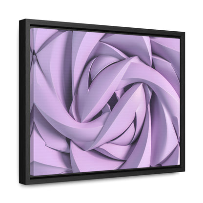 Spiral Petals - Gallery Canvas Wraps, Horizontal Frame