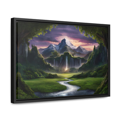 Loading Spinner in Progress - Gallery Canvas Wraps, Horizontal Frame