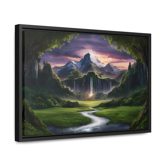 Loading Spinner in Progress - Gallery Canvas Wraps, Horizontal Frame