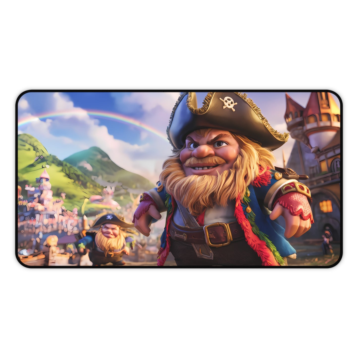 Captain of the Rainbow Keep - Desk Mat