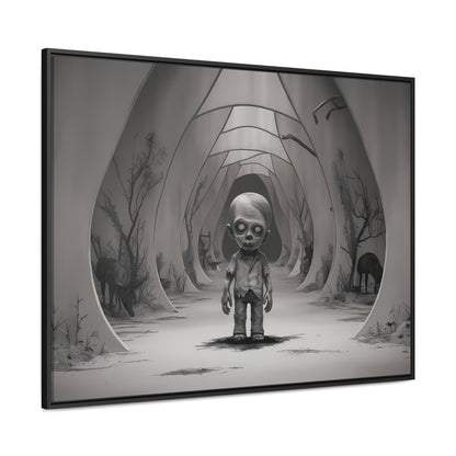 "Echoes of the Forgotten" - Gallery Canvas Wraps, Horizontal Frame