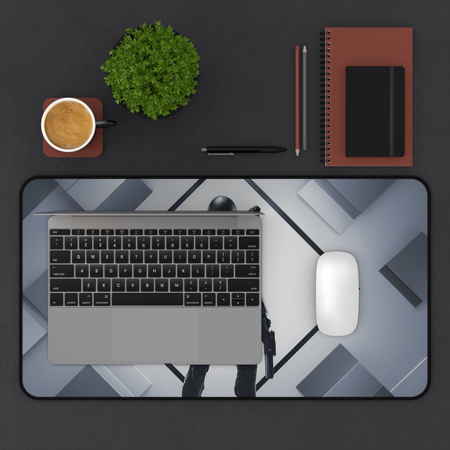 Sentinel of the Shadows - Desk Mat