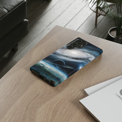 Outer Space viewing of a Planet - Smartphone Tough Cases