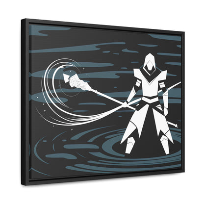 "Guardian of the Abyss" - Gallery Canvas Wraps, Horizontal Frame