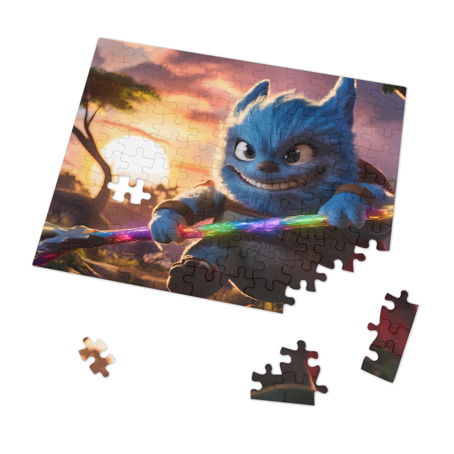 Guardian of the Rainbow Staff - Jigsaw Puzzle (30, 110, 252, 500,1000-Piece)