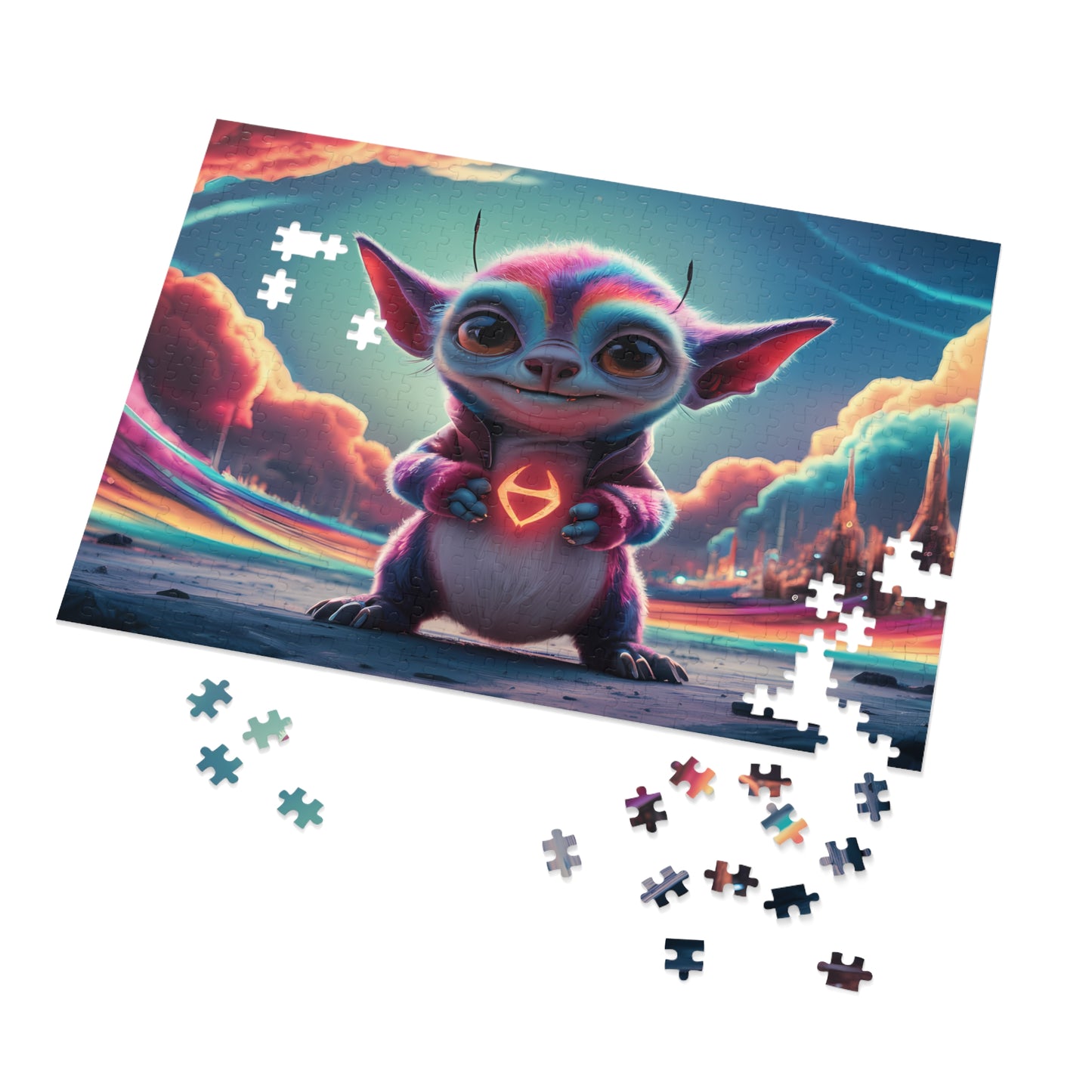 Guardian of the Luminous Realm - Jigsaw Puzzle (30, 110, 252, 500,1000-Piece)